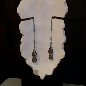native american inspired drop earrings